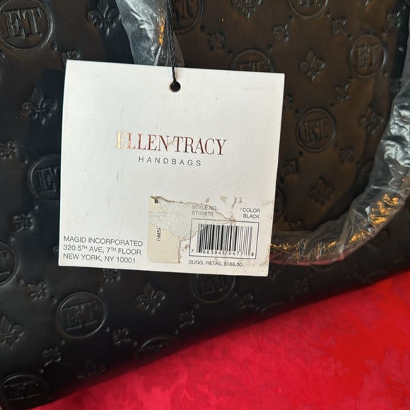 Ellen Tracy NEW WITH TAGS Double handled satchel. - Picture 4 of 9